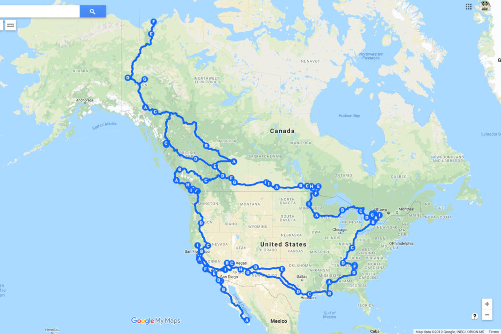 minimalist motorcycle travel